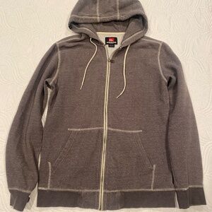 Quicksilver zipped hoodie